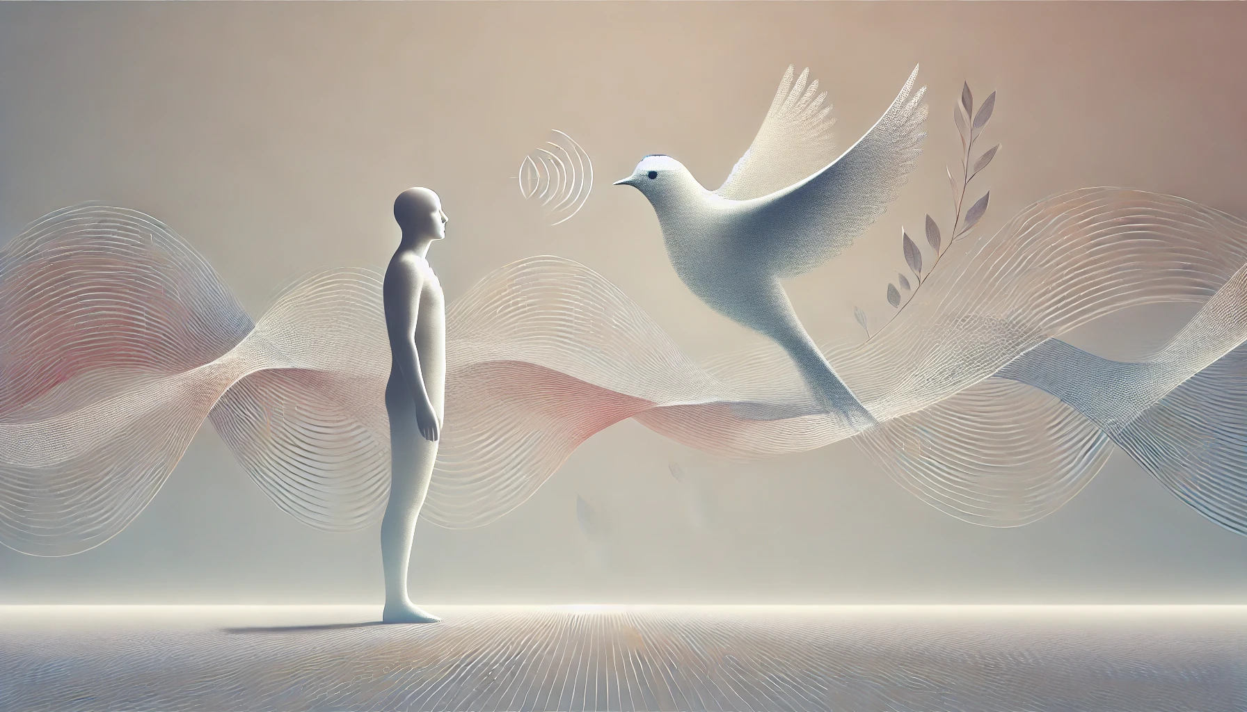 A visualization of human-animal communication